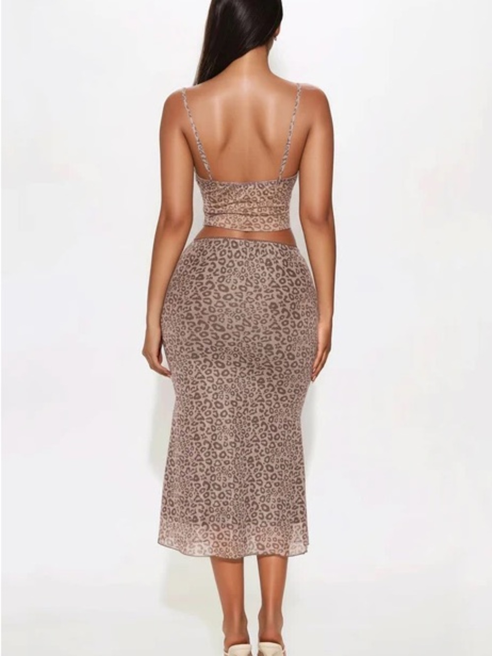 Leopard Print Matching Set - Picture 3 of 3